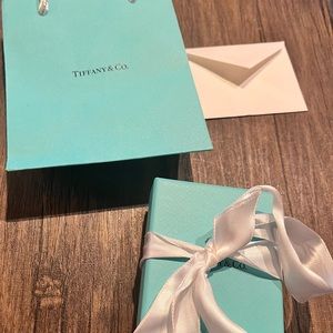 Authentic Tiffany & Co gift packaging .